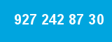 927 242 87 30 927 242 87 30
